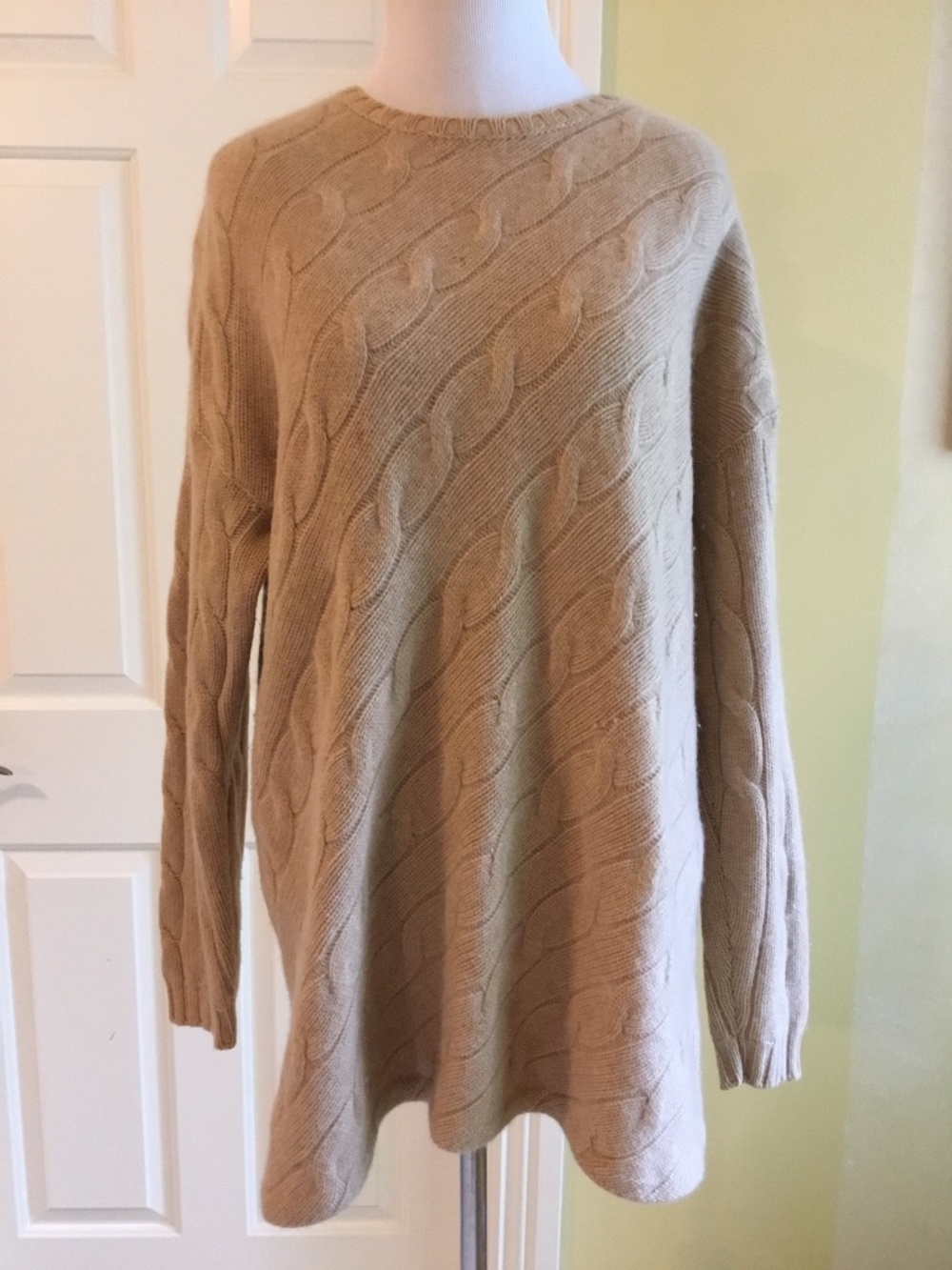 Brunello Cucinelli 100% Cashmere Cable Knit Sweater
